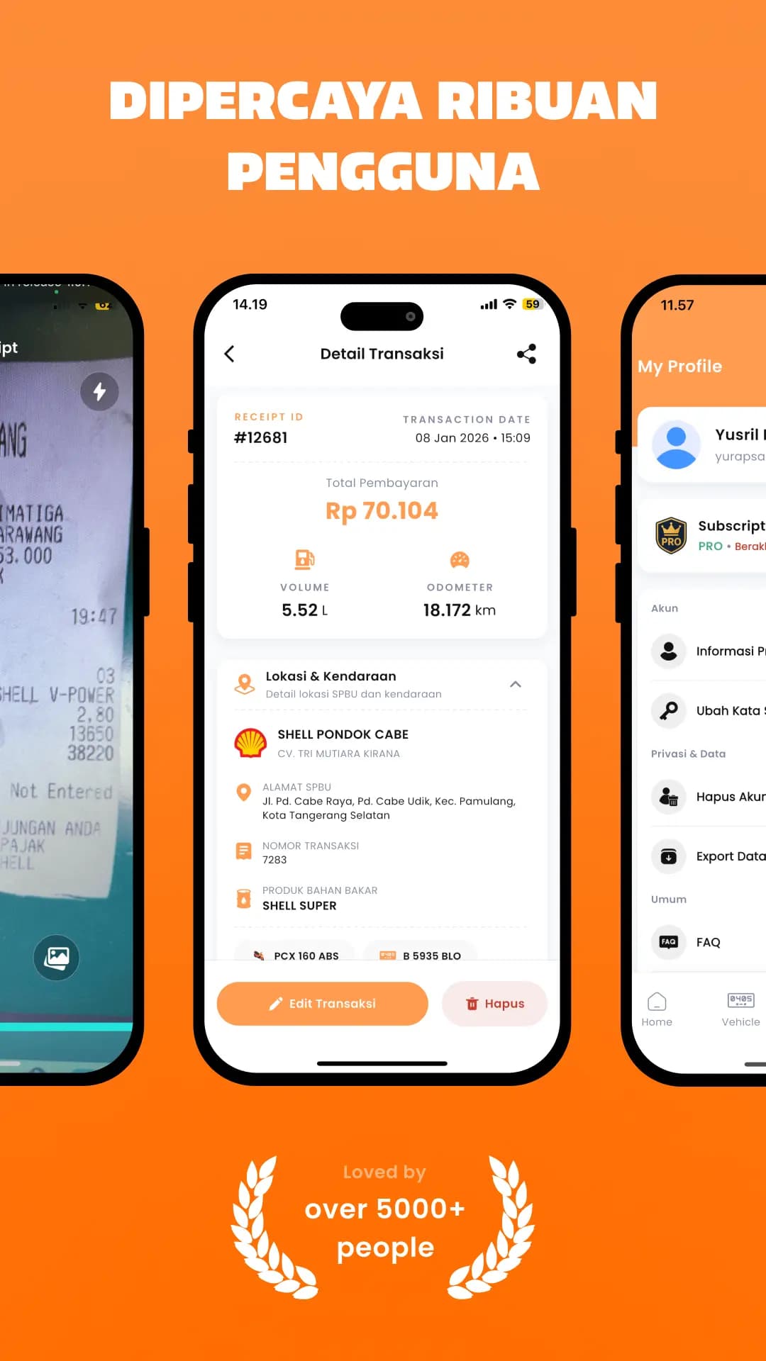 Dipercaya Ribuan Pengguna
